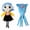 2pcs, variant on 28cm Coraline Plush Stuff Cartoon Figure Kawaii Doll Soft Pillow Ugly Kids Cute Collectible Dolls Decoration Toys Birthday Gifts