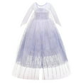 thumbnail image 3 of GYRATEDREAM Costume for Girls Toddler Ice Princess Dress Halloween Birthday Outfit Party Dress up Christmas Fancy Party Dresses, 3 of 8