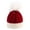 Red, variant on HESHENG Toddler Baby Boy Girls Christmas Beanie Cap Color Block Winter Warm Cable Knit Hat, Green&Red