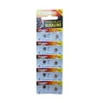 thumbnail image 1 of 10-Pack AG2 / 396 / 397 / LR726 Piles Bouton, 1 of 1