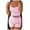 Pink-1, variant on Women's Lightweight Two Piece Set Tank Top & Shorts, for Beach or Vacation Women's Casual Long Sleeve Shorts Set Comfortable Wear Soft Breathable Outfit For Everyday Spring Summer Fall