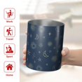 thumbnail image 5 of 12oz Coffee Tumblers Dark Blue Star Moon Sun Pattern Stainless Steel Vacuum Insulated Travel Tumbler Coffee Cups Mug with Lid and Straw with Cleaning Brush for Cold & Hot Drinks, 5 of 5