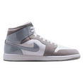 thumbnail image 4 of Men's Jordan 1 Low Mid White/Cool Grey-Medium Grey (HF3216 100) - 12, 4 of 5
