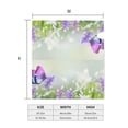 thumbnail image 5 of Lsque Purple Butterfly On Wild Mailbox Cover Standard Size ,Magnetic Mailbox Covers Post Wraps Letter Box Cover -25.5x21 in, 5 of 9