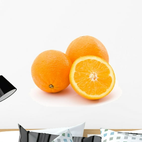 Orange Fruit Wall Mural by Wallmonkeys Peel and Stick Graphic (24 in W x 20 in H) WM235565