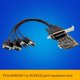 thumbnail image 1 of Tarjeta de Control ST331 PCIe X1 AX99100 4S Tarjeta de Control de Puerto COM Industrial RS232 Tarjeta de ExpansióN Conveniente MultifuncióN, 1 of 5