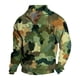 thumbnail image 1 of Spring And Autumn Men's Standing Collar Sweatshirt Is Outdoor Casual Sweaters Tops2XL, 1 of 3