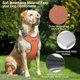 thumbnail image 2 of Arnés antitirones para perros, transpirable y fácil de poner, chaleco reflectante ajustable, malla suave y cómoda., 2 of 5