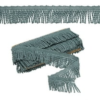 Dark Blue Fringe Trim, 5 Yards x 65mm Fringe Trim Curtain Tassel Fringe Trim Fabric Trims Sewing for Curtain Sofa Clothes DIY Decoration