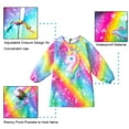 thumbnail image 2 of Kids Art Smocks for Painting, Waterproof Artist Rainbow Unicorn Aprons Paint Smocks Toddler Apron Smock for Child 3-12 Years, 2 of 5