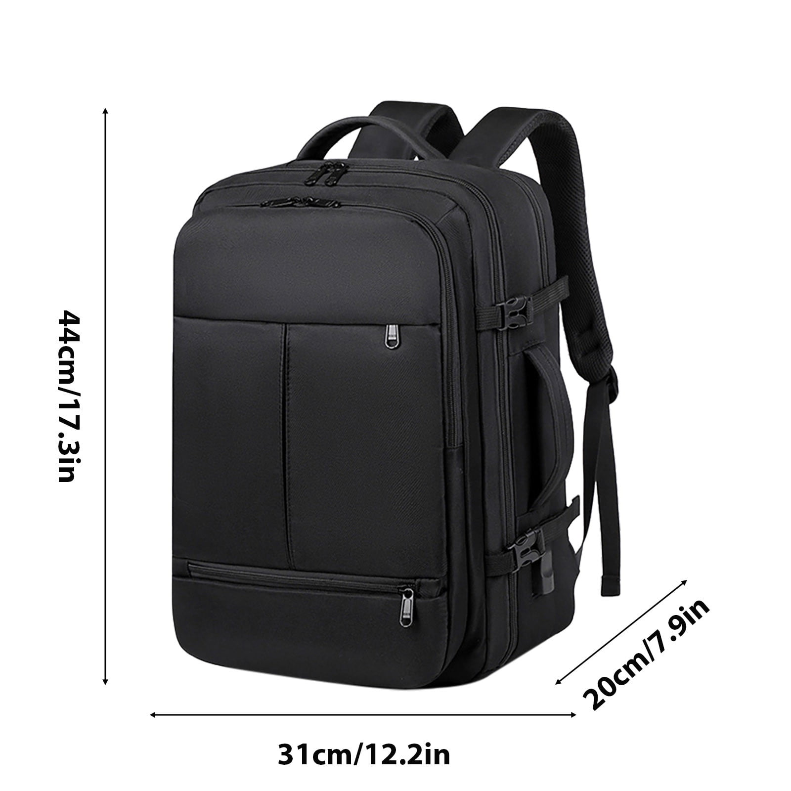 15-inch Laptop Backpack, Multi Compartment Business Travel Bag