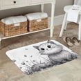 thumbnail image 7 of Disketp Cute Cat Meadow Sketch Mat for Front Door Outside - Doormat Outdoor Entrance - Welcome Mats Outdoor,Outside Entry and Outdoor Entrance 16''x24'', 7 of 7
