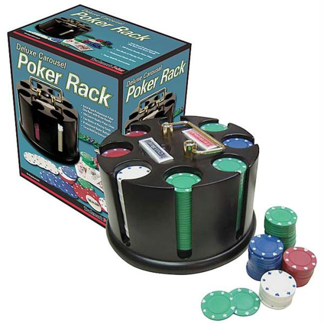 Deluxe Carousel Poker Rack Set PrePackaged