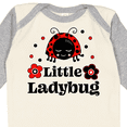 thumbnail image 4 of Inktastic Little Ladybug with Flowers Boys or Girls Long Sleeve Baby Bodysuit, 4 of 5