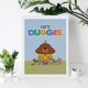 thumbnail image 4 of Hey Duggee Kits de Pintura de Diamantes para Adultos 5D DIY Diamond Art Kits Full Drill Diamond Dots para Regalo Decoración de Pared y Relajación Artes de Gemas 30*40cm, 4 of 6