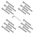 thumbnail image 3 of GELUOXI 20Pcs T316 Stainless Steel Cable Railing Hardware Kit For 3/16" Wire Rope Cables, 3 of 10