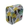 thumbnail image 1 of Colorful Stand Mixer Cover, Hand Drawn Little Cars on Dotted Illustrated Hills and Road Signs, Kitchen Appliance Organizer Bag Cover with Pockets, 5 Quarts, Multicolor, by Ambesonne, 1 of 4