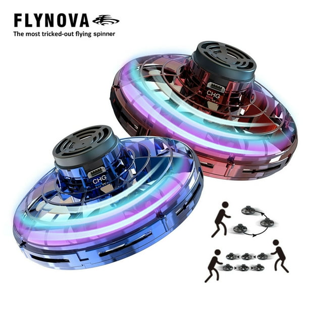 Flynova UFO Fingertip Upgrade Flight Gyro Flying Spinner