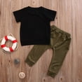 thumbnail image 2 of Toddler Baby Boy Fall Winter Outfits Clothes Set Printed Tops Pants Leggings 6M 12M 24M 3Y, 2 of 5