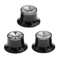 thumbnail image 2 of 3 Piezas Efectos de Guitarra Pomo de Control de Tono de Volumen de Pedal Eje 6mm Yuyangstore Perilla del potenciómetro, 2 of 8