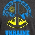 thumbnail image 3 of CafePress - Ukraine Flag Ukrainian Pride Peace Symbol T Shirt - Men's Classic Graphic Cotton T-Shirt, 3 of 4