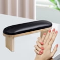 thumbnail image 3 of Cojín de Almohada para Reposabrazos de Uñas , Herramientas de Maquillaje, negro alto shamjiam Almohada de manos de arte de uñas, 3 of 7