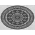 thumbnail image 1 of Ahgly Company Indoor Rectangle Patterned Silver Gray Area Rugs, 5' x 8', 1 of 6