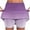 Purple, variant on Lcziwo Skirts for Women Athletic Yoga Workout Tennis Skorts Lightweight Gradient Comfy Skirts with Liner Casual Summer 2025 Skirts Green,S