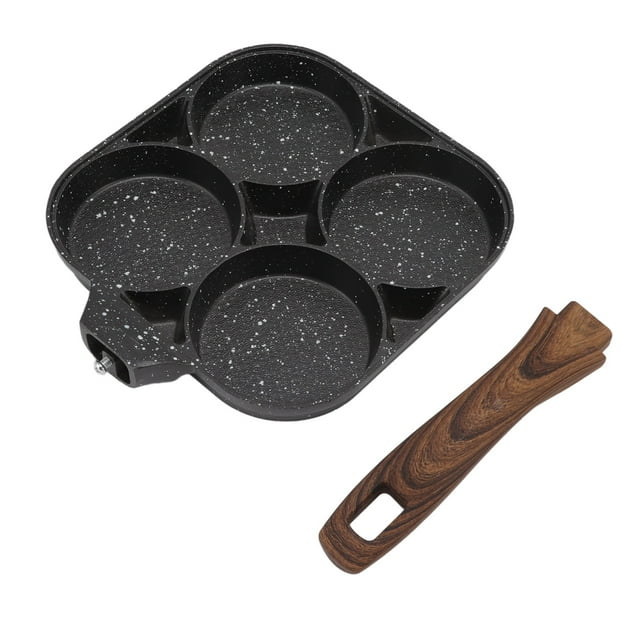 Oubit Egg Frying Pan,4 Hole Frying Pot Hole Frying Pot Fried Egg Pan Next-Gen Design
