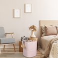 thumbnail image 4 of XUANGUO - Cesta de cuerda de algod&oacute;n para ropa sucia para ni&ntilde;as y ni&ntilde;os, cesta de almacenamiento tejida para sala de estar, habitaci&oacute;n de las ni&ntilde;, 4 of 7