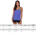 thumbnail image 4 of Tankini push up con espalda en T, estampado a rayas y tirantes, con pantalones cortos para mujer, 4 of 6