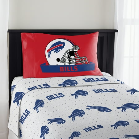 Nfl Buffalo Bills Monument Twin Sheet Set Walmart Com