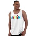 thumbnail image 5 of Autism Awareness Advocate Puzzle Tank Top T Shirts Men Women Brisco Brands X, 5 of 6