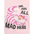 thumbnail image 2 of Women's Plus Size Disney Cheshire Cat Alice in Wonderland T-Shirt (Size 4X Only), 2 of 6