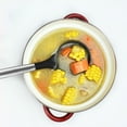 thumbnail image 2 of pitrice Skimmer Spoon Kitchen Silicone Colander Non-stick Stainless Steel Cooking Utensil, Skimmer Spoon, 2 of 8