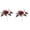 A002- B, variant on Artificial Flowers 2 Pack Deep Red Sunflower Fall Stems Thanksgiving Decorations for Home Table Centerpiece Mantel and Entryway Displays