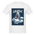 thumbnail image 4 of Bingfone Shark Men'S Loose Fit Short-Sleeve Pocket T-Shirt, 4 of 7