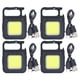 thumbnail image 2 of Luz De Trabajo Con Llavero COB, Mini Luz COB Cuadrada Plegable USB Recargable Para RV Camping, 2 of 7