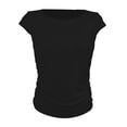 thumbnail image 1 of Blusa George para Dama Manga Cap Negro Talla M, 1 of 4