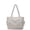 01White, variant on Corduroy Tote Bag Large Capacity Shoulder Bag, Casual Japanese Style Daily Handbag
