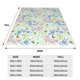 thumbnail image 3 of Balery Honey Bees And Flowers Manta de Felpa Suave y Acogedora – Cobija de Franela Aterciopelada para Cama, Lavable y Cálida para Sofá, Mascotas, Transpirable-40"x30", 3 of 7