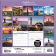 thumbnail image 2 of Turner Licensing, Lighthouses Photo 2025 Mini Wall Calendar, 2 of 4