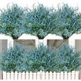 thumbnail image 1 of SURJDE Blue Artificial Flowers for Outdoor Faux Outdoor Flowers Artificial Flowers That Look Real Outdoor Fake Flowers Outdoor Flowers Artificial for Porch Artificial Lavender Flowers for Outd, 1 of 7