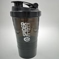 thumbnail image 1 of Vaso de plástico para batidos, vaso de regalo para batidos de fitness con proteína en polvo de tres capas, 1 of 2