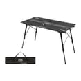 thumbnail image 1 of Mesa de campamento con bolsa de almacenamiento muebles de campamento compacta mesa plegable resistente Negro, 1 of 8