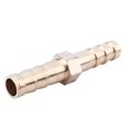 thumbnail image 4 of 20 Pieces Brass 6 mm Straight for Hose Quick Coupling, Golden, 4 of 7