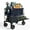 Midnight Blue, variant on Collapsible Double Decker Folding Wagons, Sports Wagon with Tailgate, Big Wheels, 450LB Heavy Duty 14 FT Foldable Cart for Camping, Garden, Outdoor