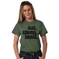 thumbnail image 3 of Eat Sleep Hunt Sport Hunting Season Men's Graphic T Shirt Tees Brisco Brands M, 3 of 6