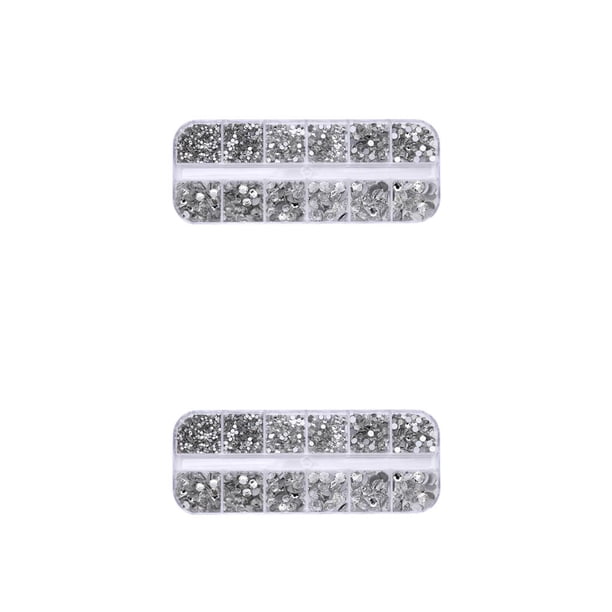 Guardurnaity 1 bolsa de cristal llamativo fácil de pegar brillo diamantes de imitación para uñas DIY artesanía dulce regalo para teléfono Type2 NO2 Guardurnaity CBP253413