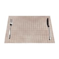 thumbnail image 1 of XMXY Woven Placemats Set of 6 PCS, Vintage Plaid Pattern Table Mats Washable Heat Resistant Placemats, 1 of 6